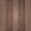 Vector dark brown wooden background or texture.