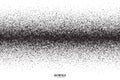 Vector Dark Gray Ash Particles on White Background Royalty Free Stock Photo
