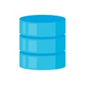vector database server data storage technology on cloud computing for file security Royalty Free Stock Photo