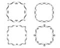 Vector decorative frames