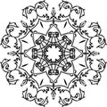 Vector decorative mandala