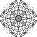 Vector decorative mandala