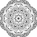 Vector decorative mandala