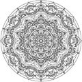 Vector decorative mandala ornament