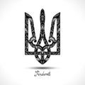 Vector Decorative Ukrainian Trident