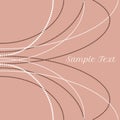 Vector delicate pearl beads for backgrounds, cards