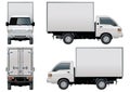 Vector delivery / cargo truck Royalty Free Stock Photo