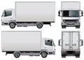 Vector delivery / cargo truck Royalty Free Stock Photo