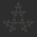 Vector Dendritic Self-Similar Design Tree Like L-system Mathematical Model