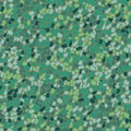 Vector dense malachite pebble pattern background. Monochrome green oval circle shapes backdrop. Rounded grain granite