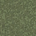 Vector dense sage green pebble pattern background. Monochrome oval circle shapes backdrop. Round grain granite particles