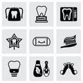 Vector Dental icon set