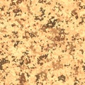 Vector Desert Seamless Camo Graphic Print. Autumn Camouflage Seamless Pattern Royalty Free Stock Photo