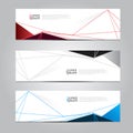 Vector design Banner backgrounds.