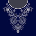 Vector design for collar shirts, blouses