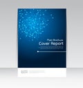 Vector design for Cover Report Annual Flyer Poster in A4 size Royalty Free Stock Photo