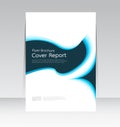 Vector design for Cover Report Annual Flyer Poster in A4 size