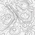 Vector design element. Topography map. Abstract landscape