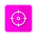 aim shoot outline icon Royalty Free Stock Photo