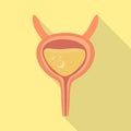 Isolated object of incontinence and bladder symbol. Collection of incontinence and urine vector icon for stock.