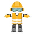 Vector design of personal protective equipment for work. Occupational Health and Safety