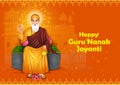 Punjabi festival Guru Nanak Jayanti celebrating birthday of tenth guru and founder of Sikhism, Baba Nanak