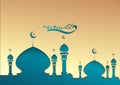 Vector design Ramadan kareem greeting card