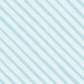 Vector diagonal blue stripes seamless pattern on the light background. Texture for your design. Royalty Free Stock Photo