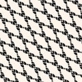 Vector diagonal mesh seamless pattern. Fishnet, ropes, knitting, threads, grid Royalty Free Stock Photo