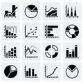 Vector Diagrams icon set