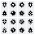 Vector Dice icon set