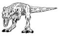 Vector - dinosaur , isolated