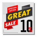 Vector discount sales badges great sale