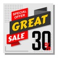 Vector discount sales badges great sale