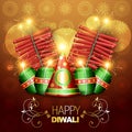 Vector diwali cracker