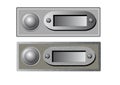 Vector doorbells Royalty Free Stock Photo