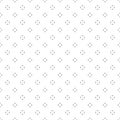 Vector doted flowers shaped repeated black and white repeated design vector illustration