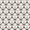 Vector monochrome subtle texture with dots, spots, ovate shapes, mesh, lace.