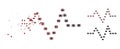 Dissolving Pixel Halftone Dotted Pulse Icon Royalty Free Stock Photo
