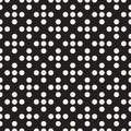 Vector dotted seamless pattern. Modern stylish abstract texture. Repeating geometric cross shape circles