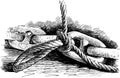 Anchor chain and rope