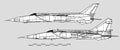 Mikoyan MiG-25R Foxbat. Vector drawing of supersonic reconnaissance aircraft. Image for illustration and infographics Royalty Free Stock Photo