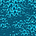 Vector drops background. Voronoi pattern. Abstract water droplet