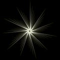 Vector dynamic light line fireworks, vector explode flash, circular starburst explosion texture