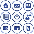 Vector e-commerce icons set