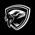 Eagle Mascot logo Royalty Free Stock Photo