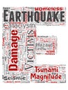 Vector earthquake activity letter font E red Royalty Free Stock Photo
