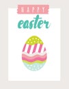 Vector Easter card festive background element illustration for print