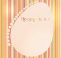 Vector Easter colorful background Royalty Free Stock Photo