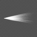 Vector effect of white water spray . Pulverizer Cosmetic jets. The design element is isolated on a transparent background. Royalty Free Stock Photo